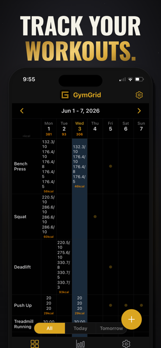 GymGrid app screenshot 1
